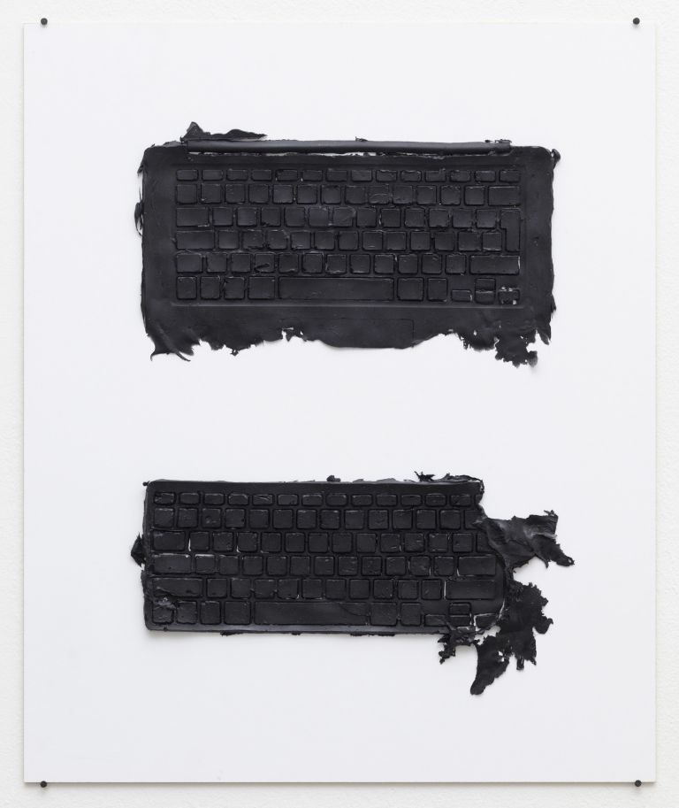 Henrik Olesen
Aufl&ouml;sung III, 2020
Silicone on board
60 &times; 50 cm
23 5/8 &times; 19 3/4 inches