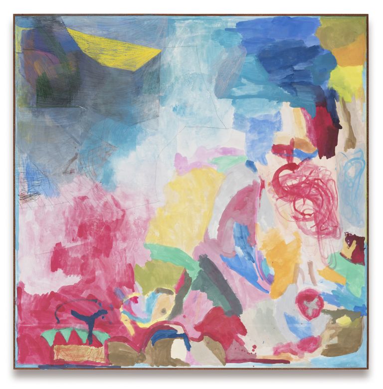 Thea Djordjadze
Untitled, 2020
Wood, plaster, paint
130 × 130 × 4 cm
51 1/8 × 51 1/8 × 1 5/8 inches