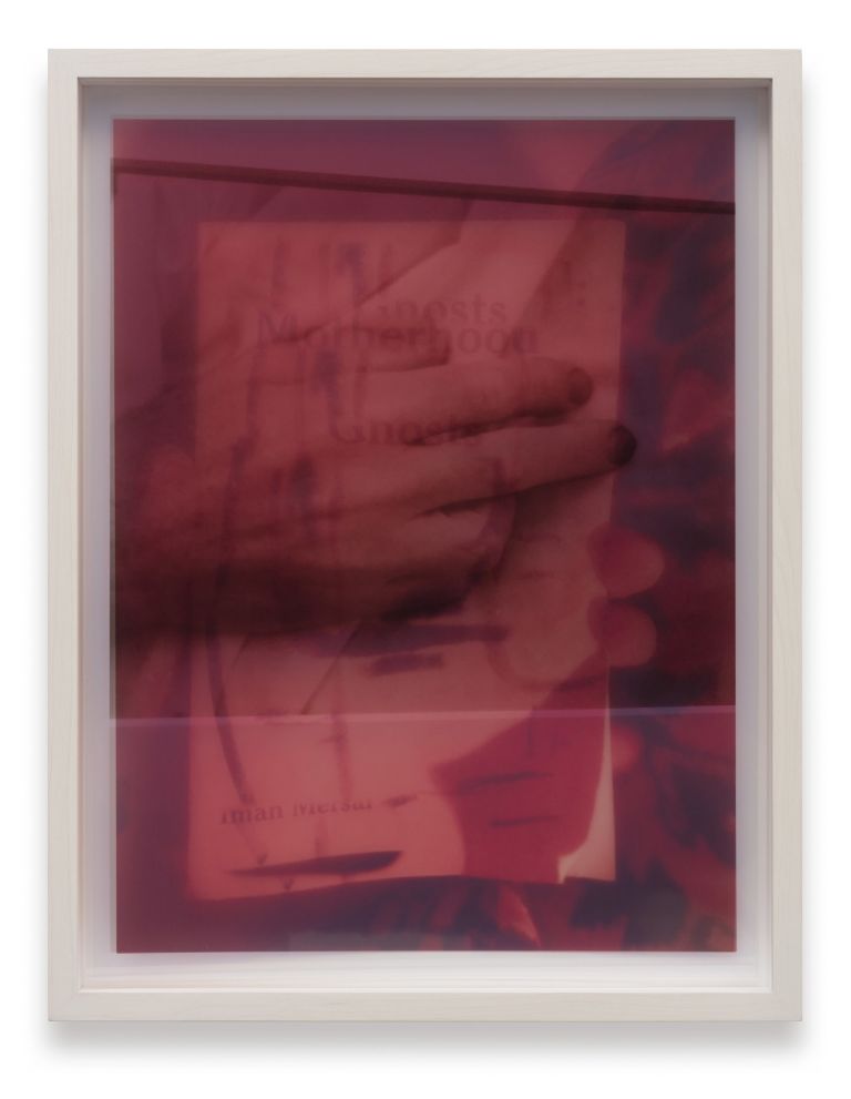 Ketuta Alexi-Meskhishvili
Hujar’s hand on Motherhood, 2020
Two archival pigment prints on screen film in a box frame
30.6 × 22.7 cm
12 × 9 inches
Edition of 2 + 2 AP