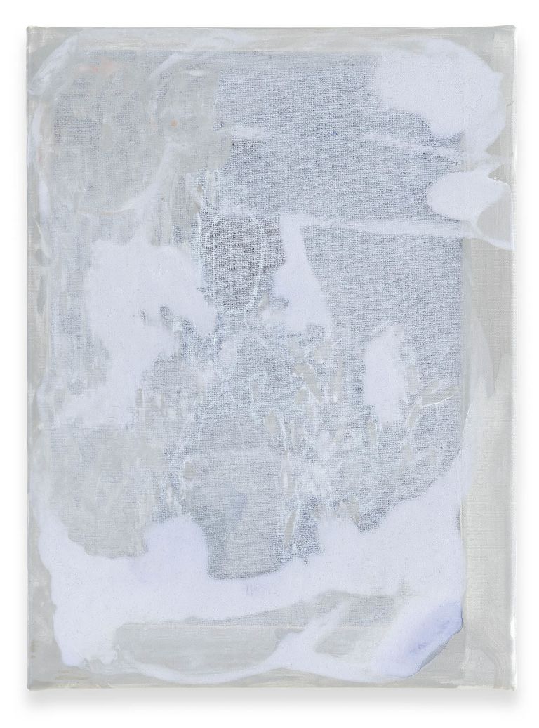 Marieta Chirulescu 
untitled, 2020
Inkjet print, gesso, gouache on canvas
47 × 34 cm
18 1/2 × 13 3/8 inches