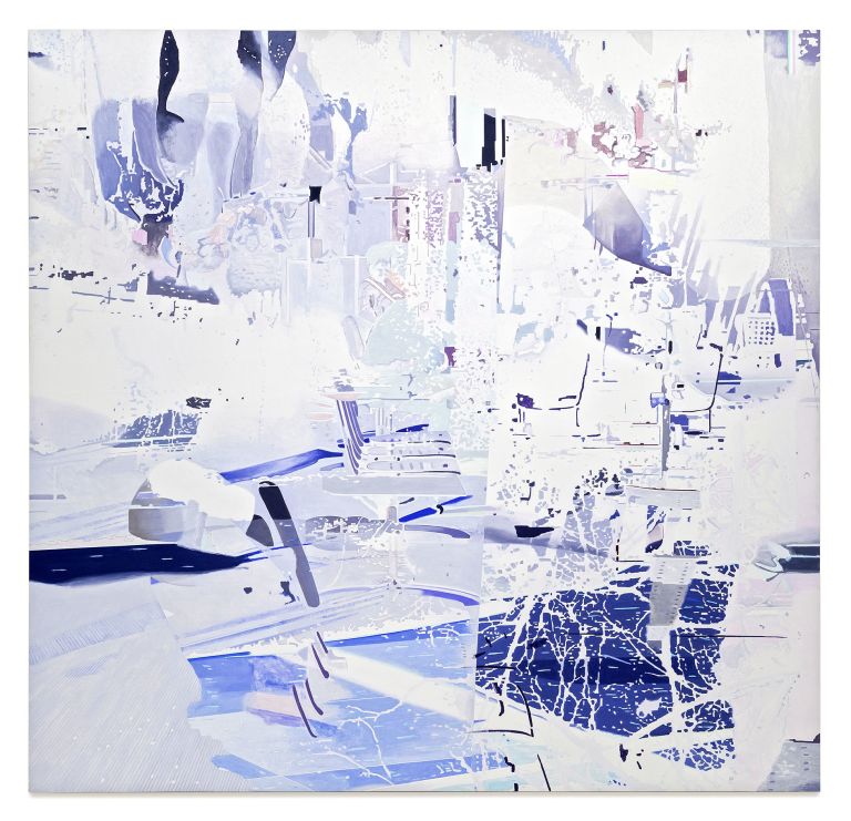Corinne Wasmuht
DJ ZV (1) titanium dioxide, 2020
Oil on wood
244 &times; 255 cm
96 &times; 100 3/8 inches