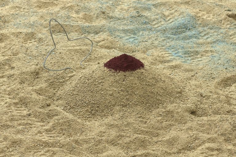 Senga Nengudi
Sandmining B, 2020 (detail)