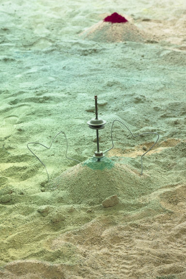 Senga Nengudi
Sandmining B, 2020 (detail)