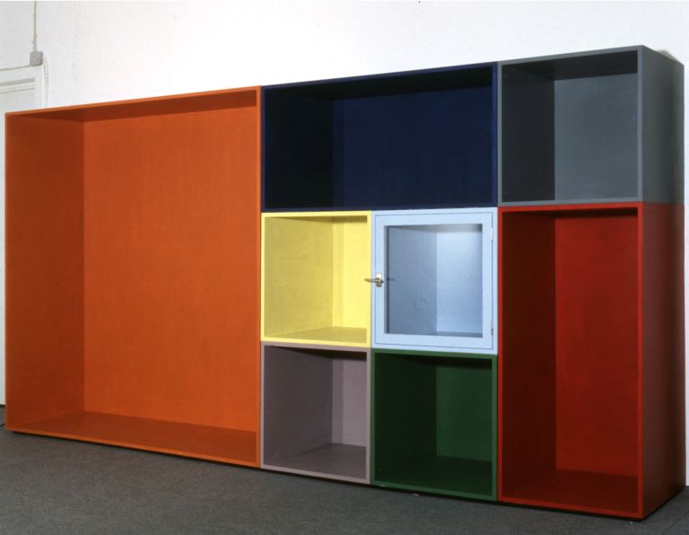 Andreas Schulze
Untitled (Bookshelf), 1983
Painted wood
180 &times; 360 &times; 60 cm
70 7/8 &times; 141 3/4 &times; 23 5/8 inches