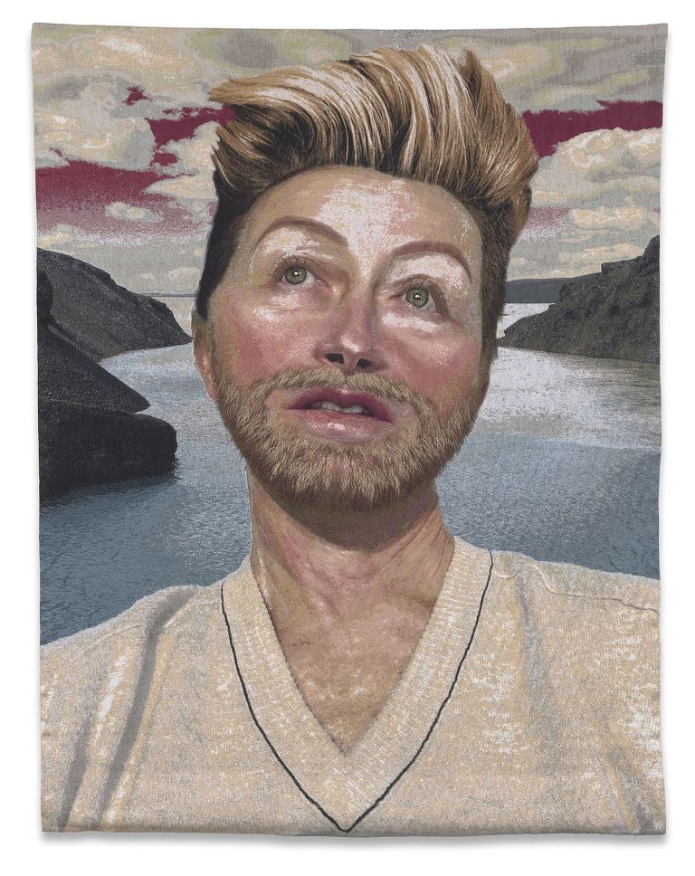 Cindy Sherman
Untitled, 2020
Polyester, cotton, wool, viscose, acrylic and cotton mercuris&eacute; woven together
282 &times; 222 cm
111 &times; 87 7/16 inches