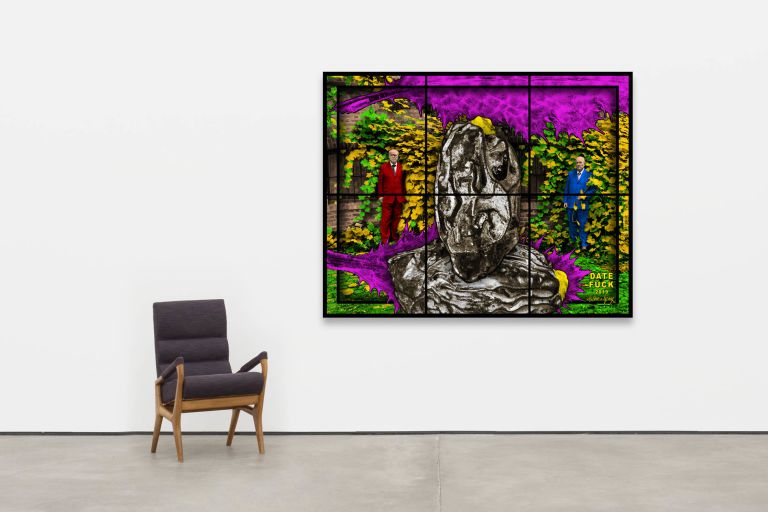 Gilbert & George
DATE FUCK, 2019 (scale image)