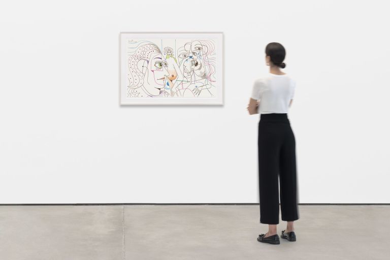 George Condo
Female Portrait Compositions, 2020 (installation view)