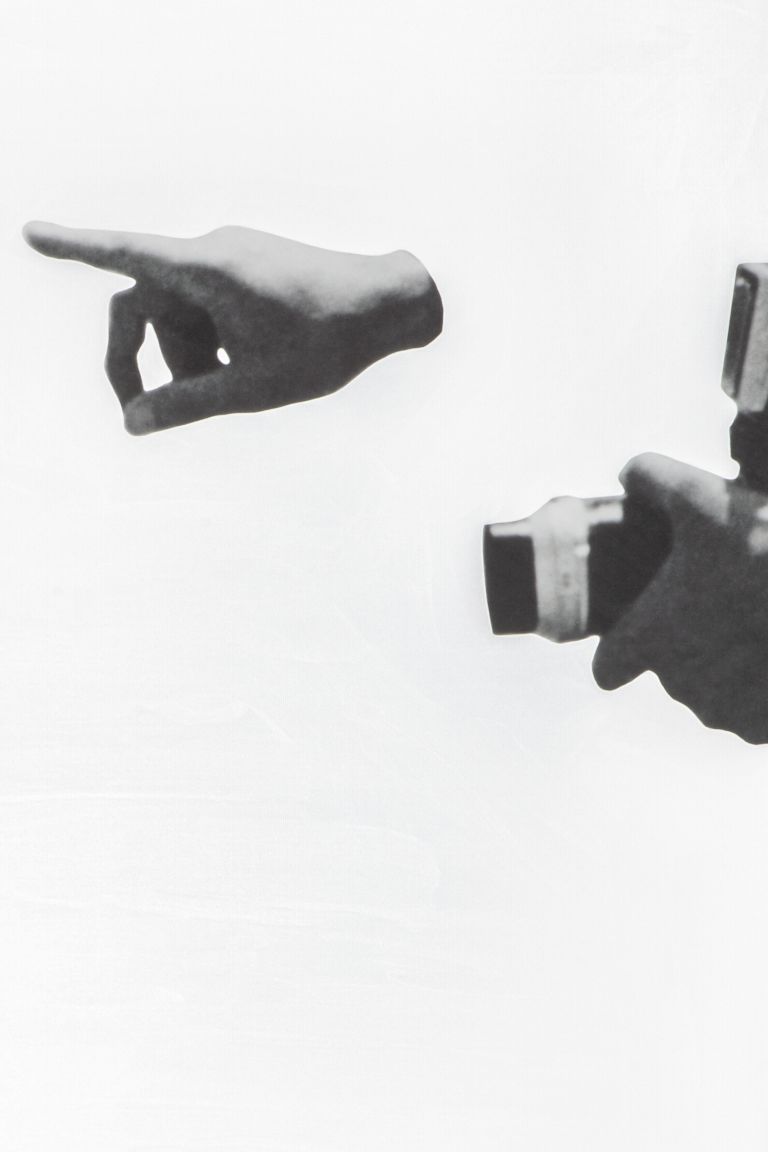 John Baldessari
The Space Between Hands., 2019 (detail)