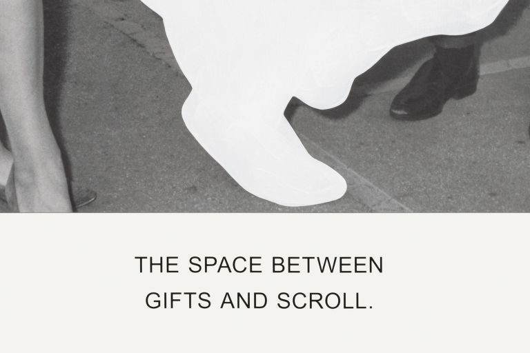 John Baldessari
The Space Between Gifts and Scroll., 2019 (detail)