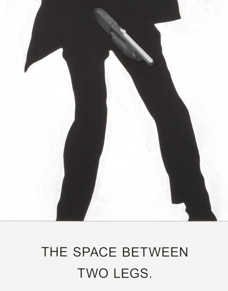 John Baldessari
The Space Between Two Legs., 2019 (detail)