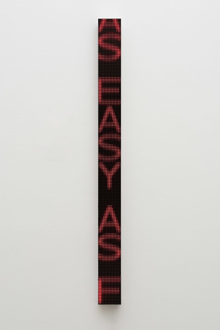 Jenny Holzer
True Living, 2020