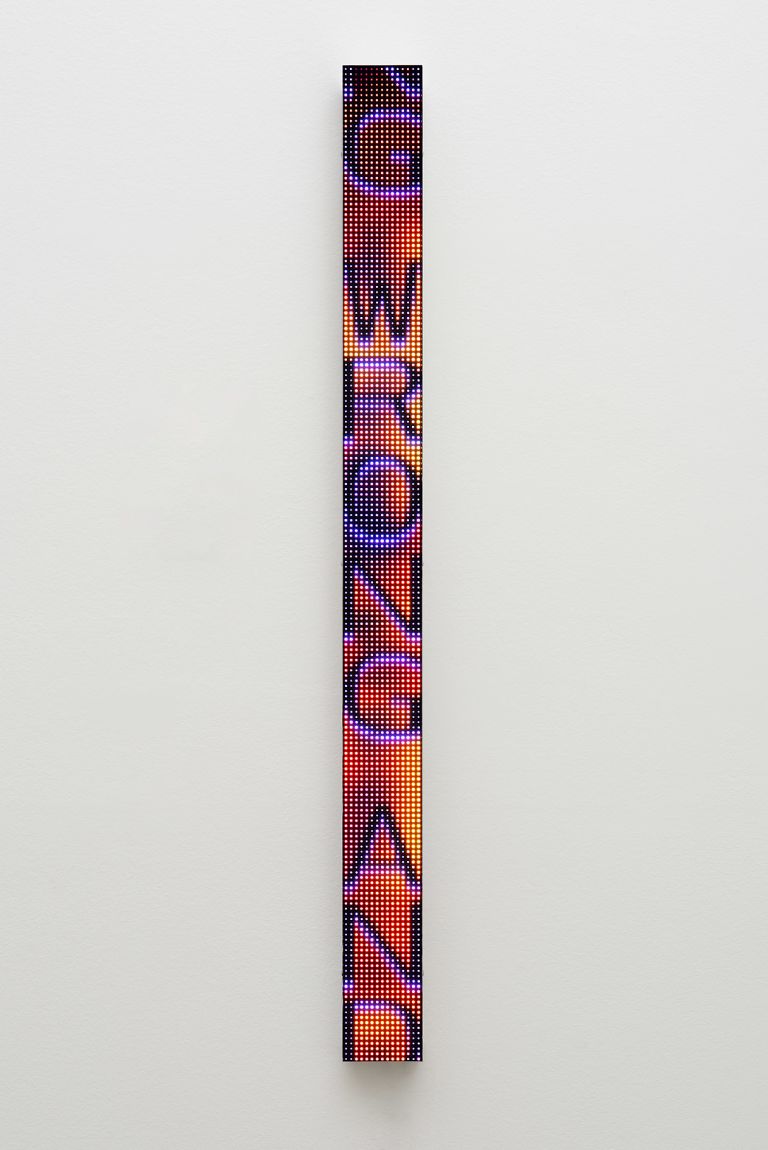 Jenny Holzer
True Living, 2020