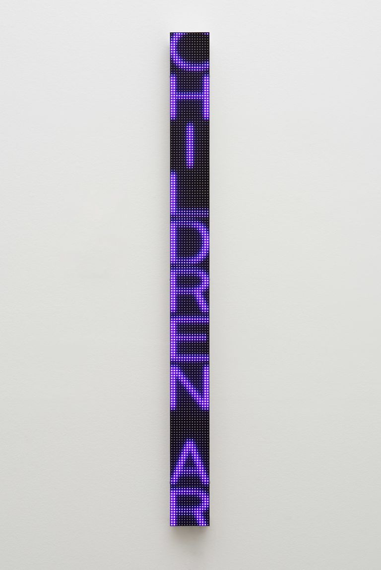 Jenny Holzer
True Living, 2020