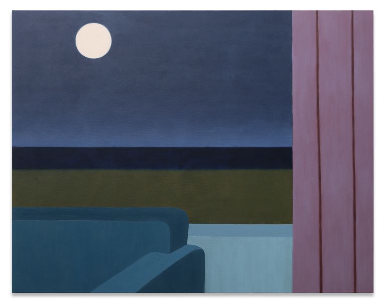 Henni Alftan
Beach House, 2021
Oil on canvas
114 &times; 146.1 cm
44 7/8 &times; 57 1/2 inches