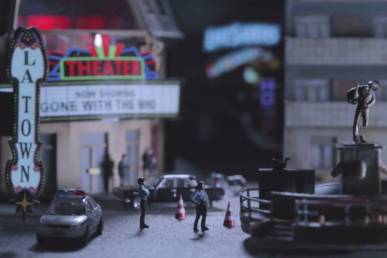 Cao Fei
La Town: Center Plaza, 2014
Inkjet print on paper
80 &times; 120 cm
31 1/2 &times; 47 1/4 inches