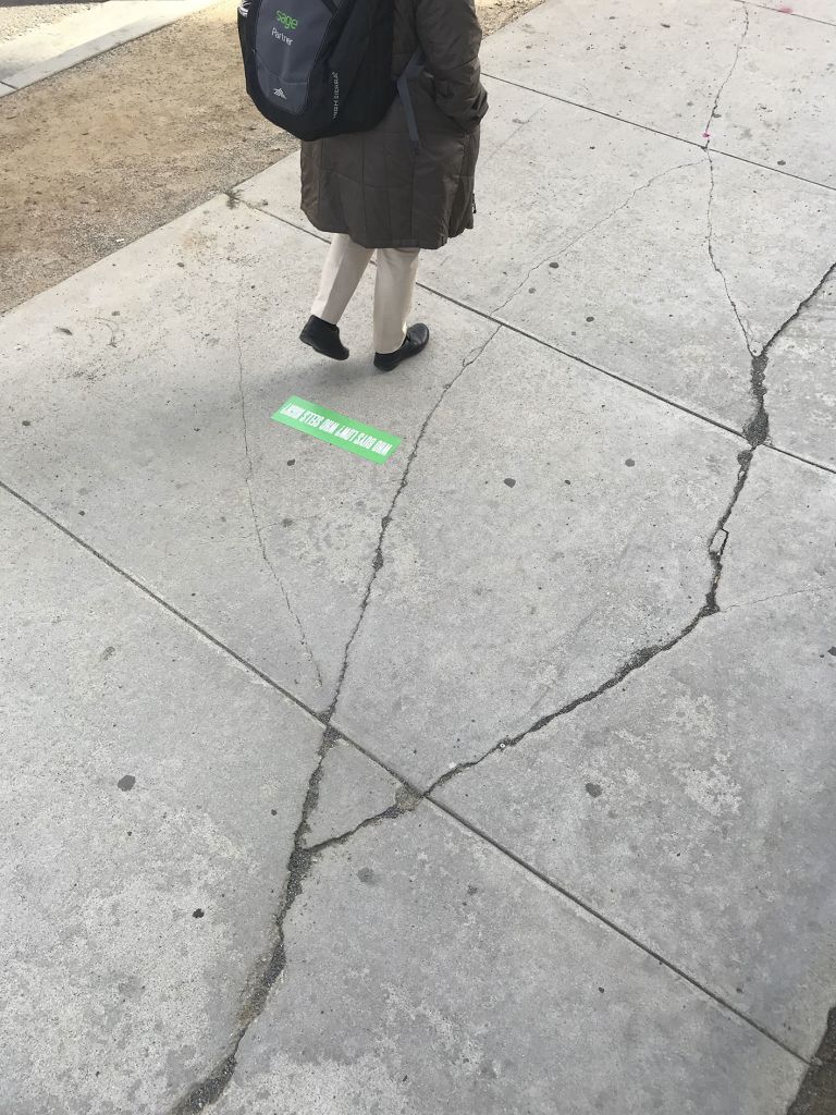 Barbara Kruger
Untitled (Who is housed when money talks) Project for AIDS Healthcare Foundation, Los Angeles, 2020