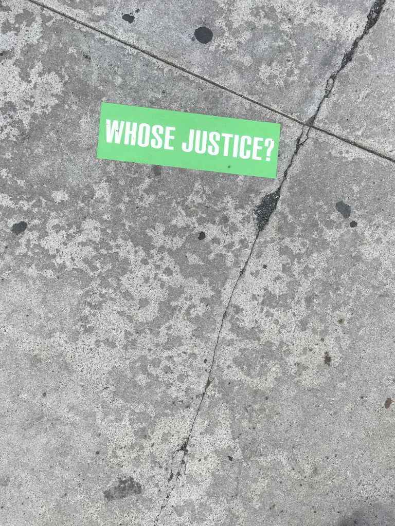 Barbara Kruger
Untitled (Who is housed when money talks) Project for AIDS Healthcare Foundation, Los Angeles, 2020