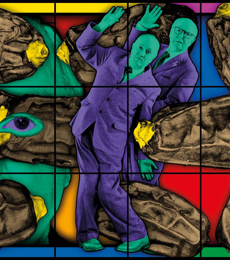 Gilbert & George
DATE DANCE, 2019 (detail)