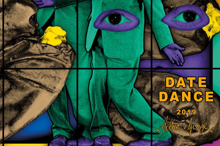 Gilbert & George
DATE DANCE, 2019 (detail)