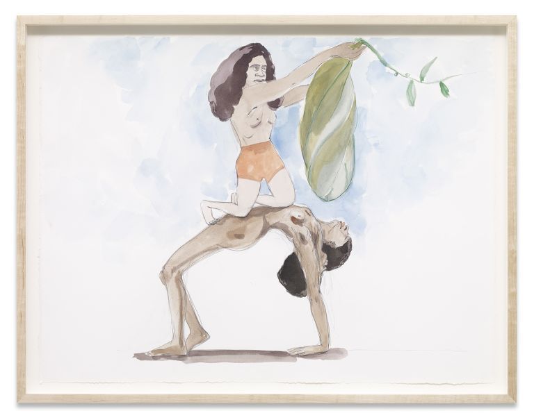 Kara Walker
Bodysnatcher, 2021
Graphite and watercolor on paper
50.2 &times; 66 cm
19 3/4 &times; 26 inches