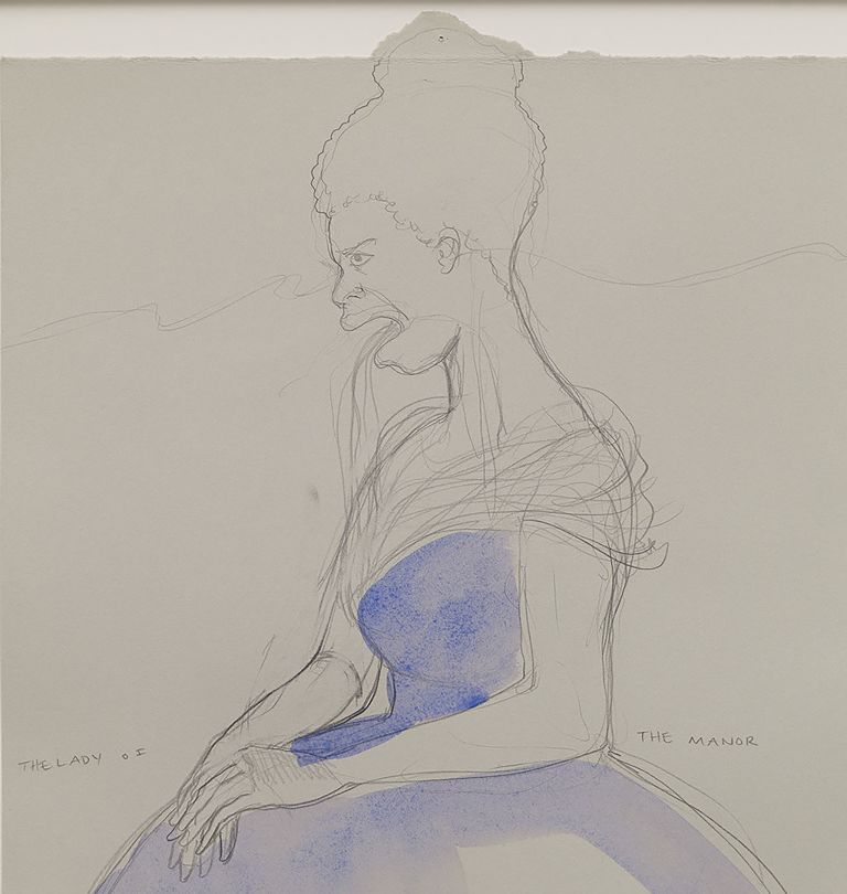 Kara Walker
Lady of the Manor, 2020 (detail)