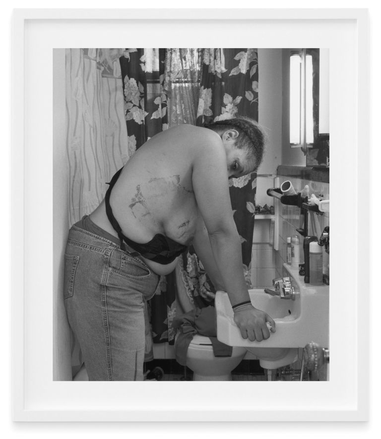LaToya Ruby Frazier
Mom after surgery, 2007
Gelatin silver print
59.4 &times; 49.2 cm
23 3/8 &times; 19 3/8 inches