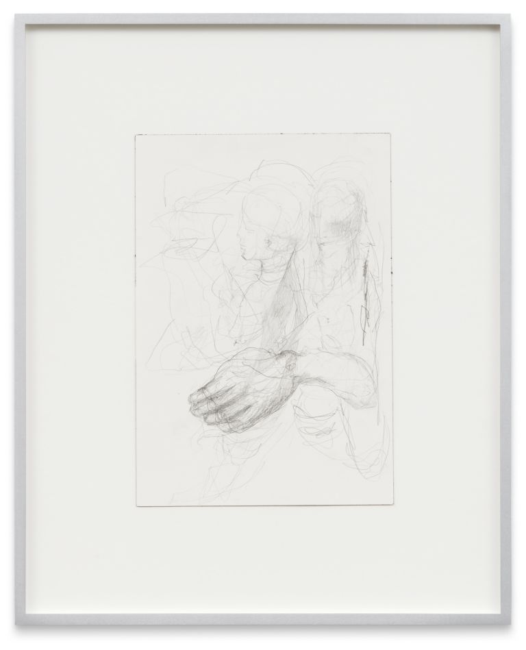 Anne Imhof
Not yet titled, 2022
Pencil on paper
26 &times; 18 cm
10 1/4 &times; 7 inches
