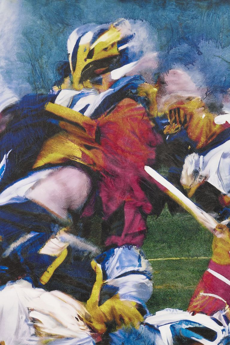 Jon Rafman
𐤋𐤒𐤓𐤅𐤎𐤟𐤖
(Lacrosse I), 2022 (detail)