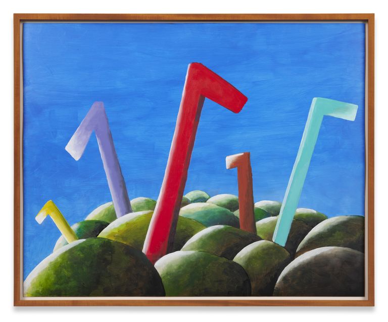 Andreas Schulze
Untitled (Chelsea Flowers), 2023
Acrylic on cardboard
80 &times; 100 cm
31 1/2 &times; 39 3/8 inches
87 &times; 107 (framed)
34 1/4 &times; 42 1/8 (framed)