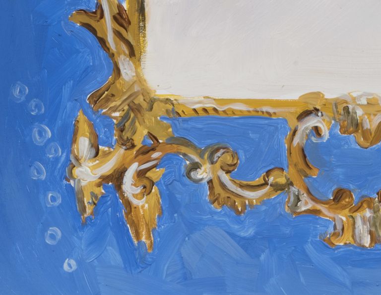 Karen Kilimnik
the mirror of the Indian Ocean, 2015 (detail)