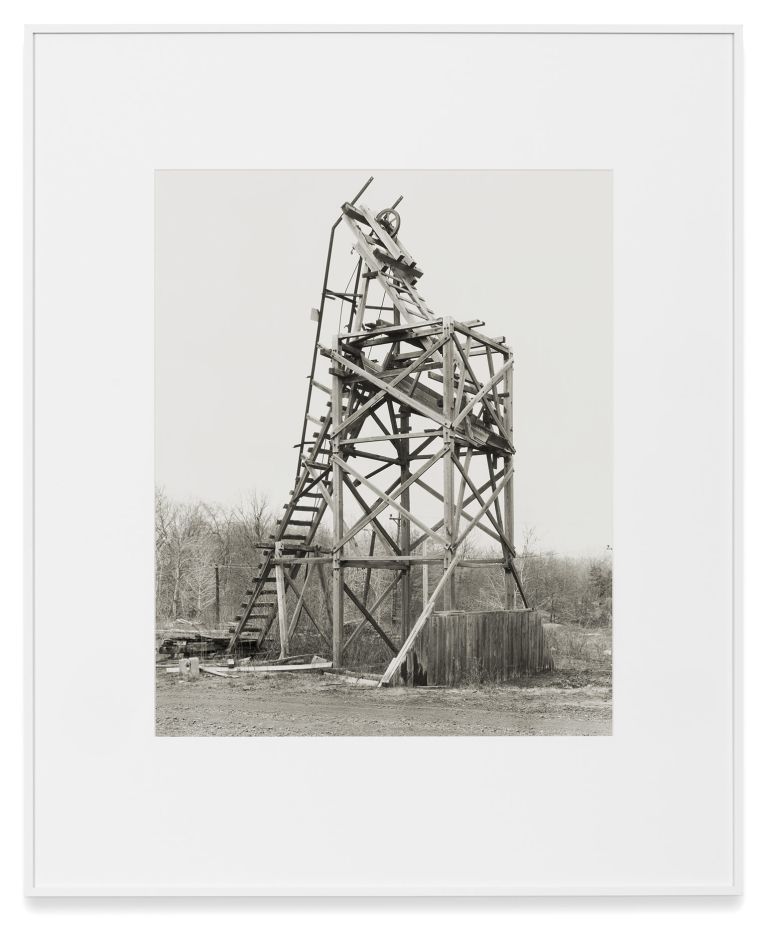 Bernd & Hilla Becher
Winding Tower, Reed & Herb Coal Co., Joliett, Schuylkill County, USA, 1975 (detail)