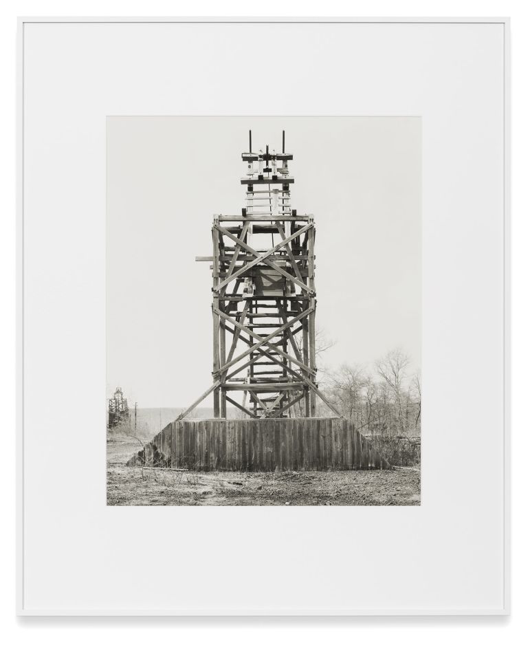 Bernd & Hilla Becher
Winding Tower, Reed & Herb Coal Co., Joliett, Schuylkill County, USA, 1975 (detail)