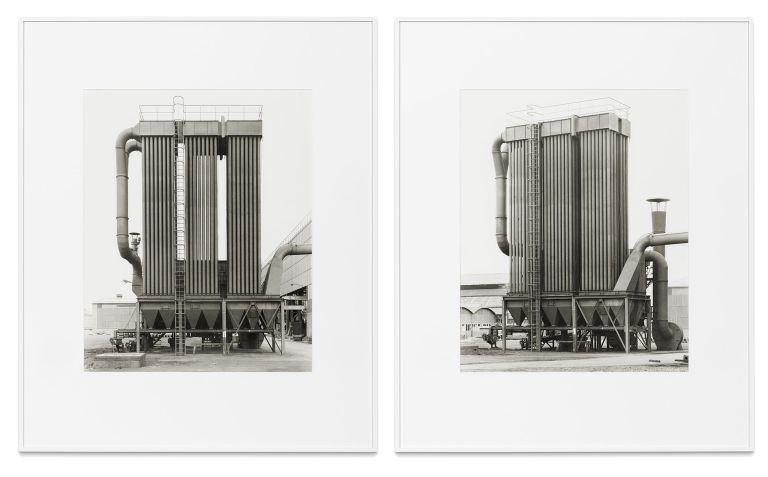Bernd & Hilla Becher
Gas Cleaner, Bous, Saarland, D, 1969
2 silver-gelatin prints
each 60 &times; 50 cm
each 23 5/8 &times; 19 3/4 inches
each 91.5 &times; 75 cm (framed)
each 36 &times; 29 1/2 inches (framed)