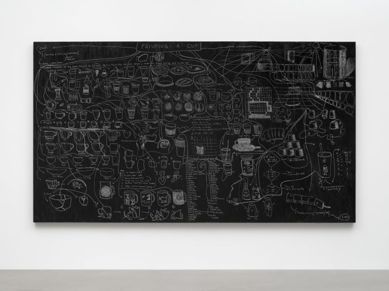 Analia Saban
Flow Chart (Painting a Cup), 2023