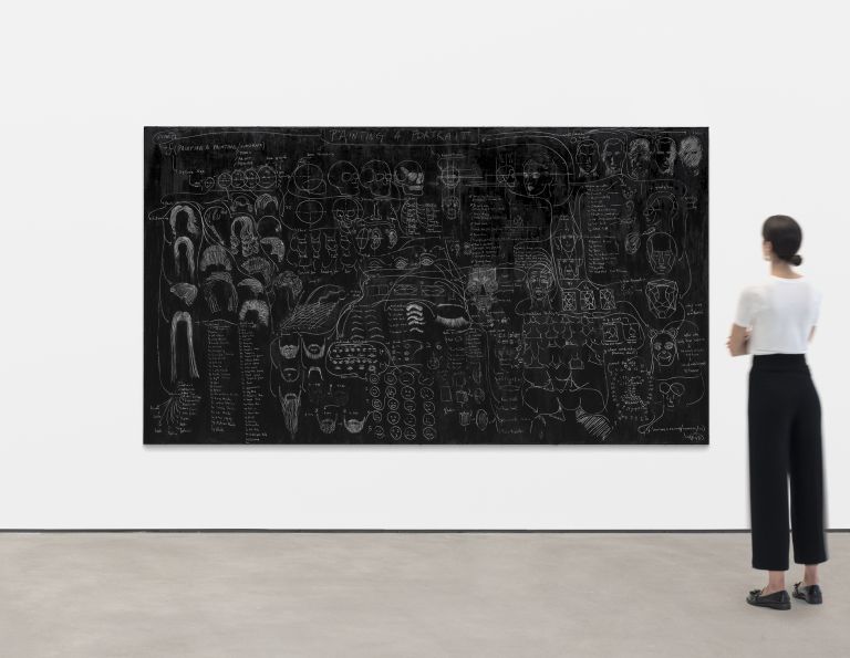 Analia Saban
Flow Chart (Painting a Portrait), 2023