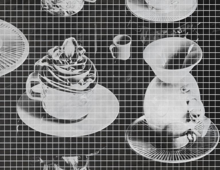 Analia Saban
Grid Method: Tea Cups, 2023 (detail)