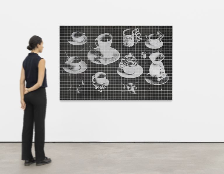 Analia Saban
Grid Method: Tea Cups, 2023