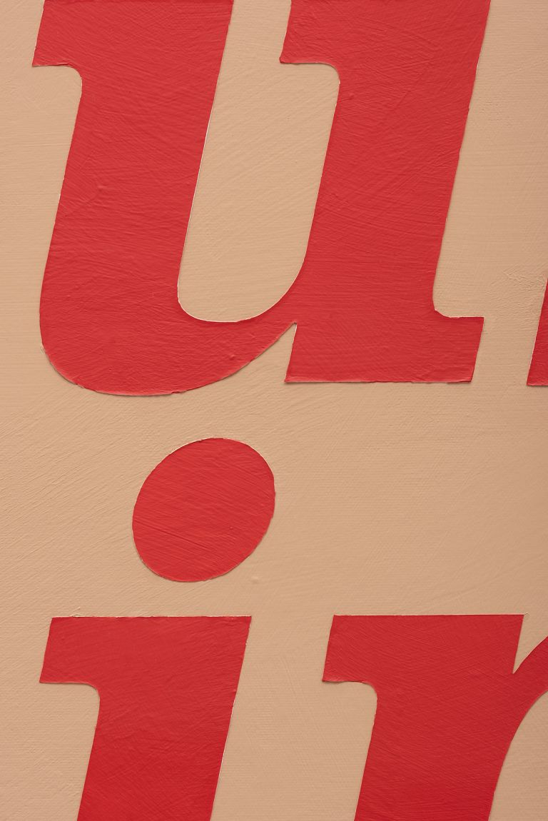 Sylvie Fleury
Lush Lips, 1997 (detail)