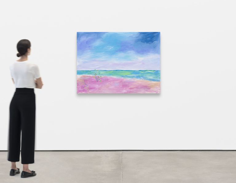 Karen Kilimnik
the pink beach, 1967, 2023