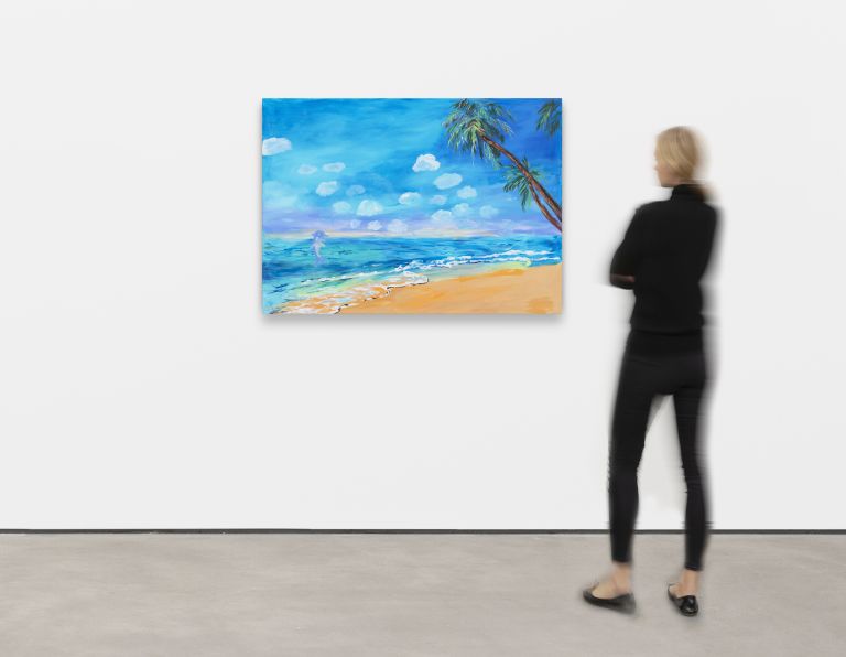 Karen Kilimnik
the island beach, 2023
