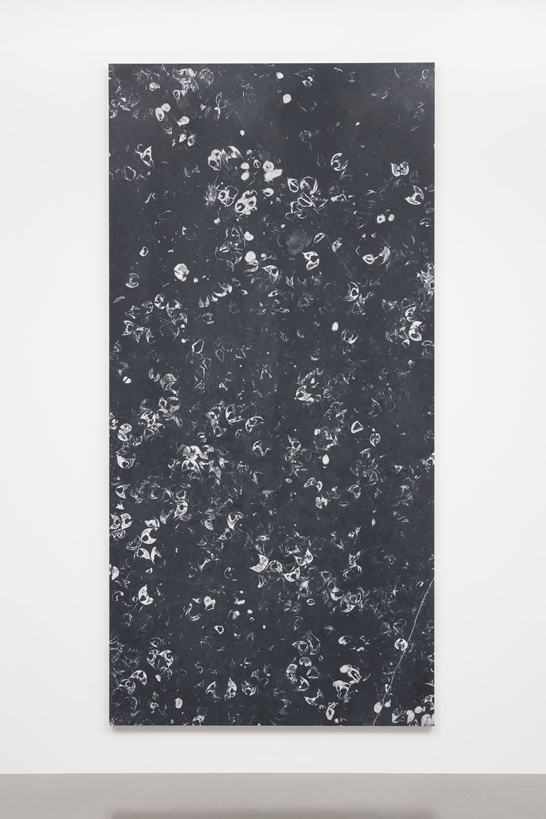 Cyprien Gaillard
Overburden, 2020
Aluminum honeycomb and sedimentary rock with Tamper Resistant Torx Flat Head Screws
304.8 &times; 149.9 &times; 5.6 cm
120 &times; 59 &times; 2 1/8 inches
