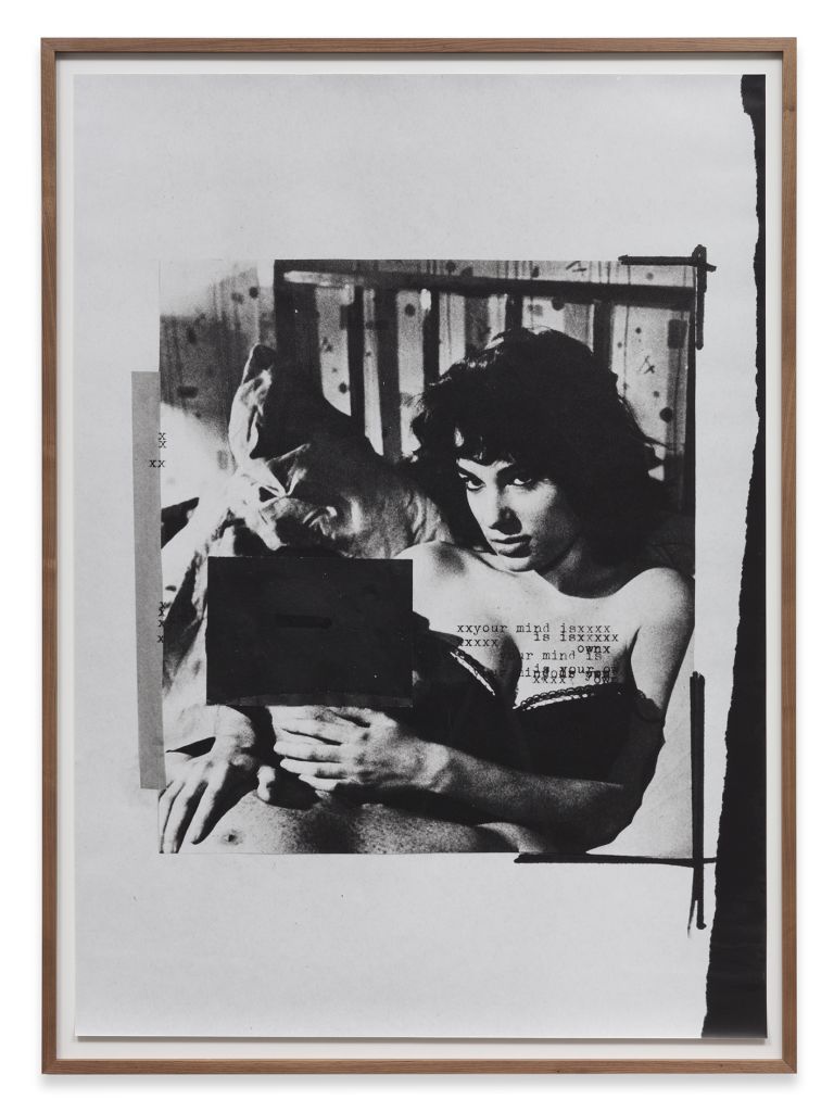 Astrid Klein
Untitled (your mind is your own), 1979
Photowork
177.6 &times; 126 cm
70 &times; 49 5/8 inches
192  &times; 138.5 cm (framed)
75 5/8 &times; 54 1/2 inches (framed)
Edition of 3 + 1 AP