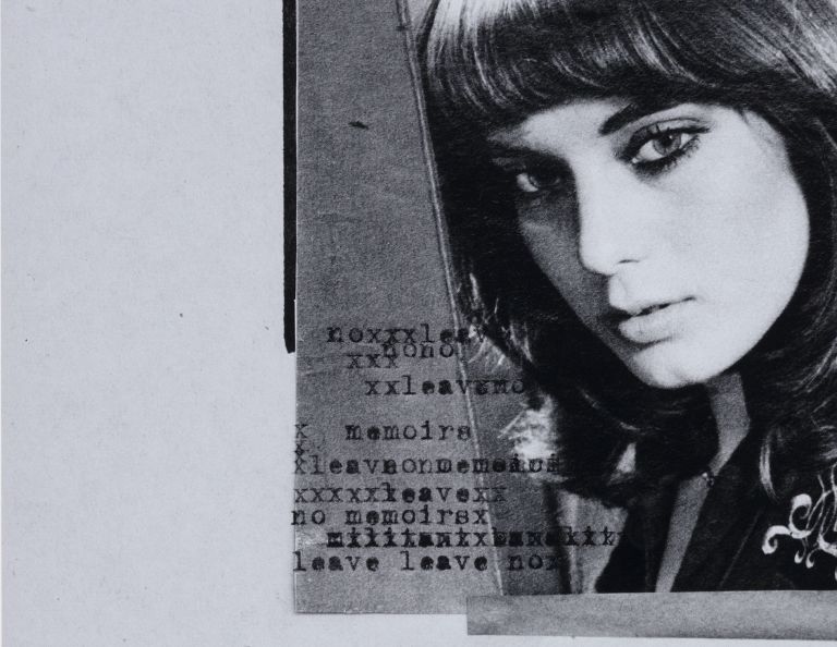 Astrid Klein
Untitled (leave no memories…), 1979 (detail)