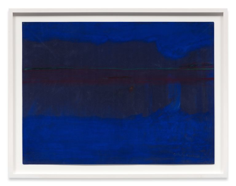 Richard Artschwager
Reflection, 2010
Pastel on velvet
51.4 &times; 68.9 cm
20 1/4 &times; 27 1/8 inches
60.4 &times; 77.9 cm (framed)
23 7/8 &times; 30 3/4 inches (framed)