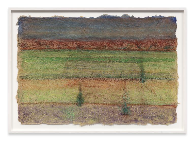 Richard Artschwager
Landscape, 2012
Pastel on handmade paper
57.8 &times; 85.1 cm
22 3/4 &times; 33 1/2 inches
66.9 &times; 94 cm (framed)
26 3/8 &times; 37 inches (framed)