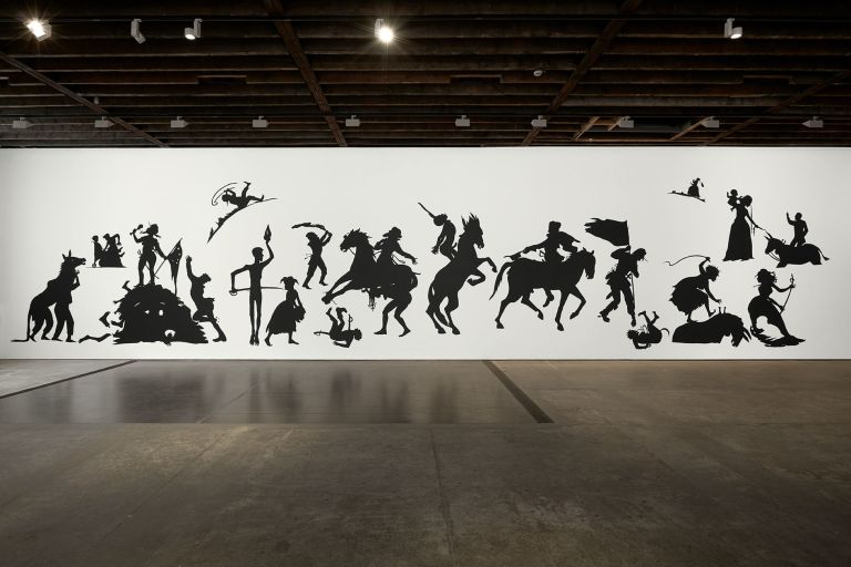 Kara Walker
The Jubilant Martyrs of Obsolescence and Ruin, 2015
Kara Walker: Go to Hell or Atlanta, Whichever Comes First, installation view, Victoria Miro, London, 2015
Photo: Robert Glowacki
High Museum of Art, Atlanta