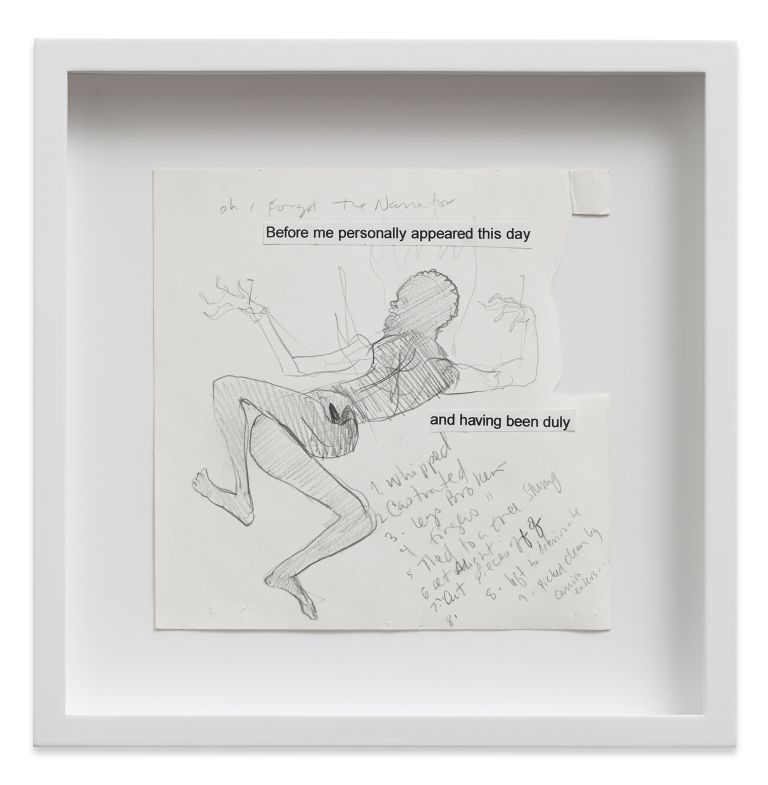 Kara Walker
Materials related to National Archives Microfilm M999 Roll 34: Bureau of Refugees, Freedmen and Abandoned Lands: Six Miles from Springfield on the Franklin Road, 2009
21.3 &times; 21.3 cm (framed)
8 3/8 &times; 8 3/8 inches (framed)