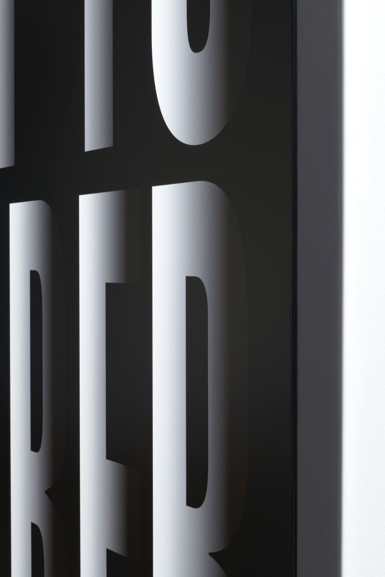 Barbara Kruger
Untitled (Forget to remember), 2024 (detail)