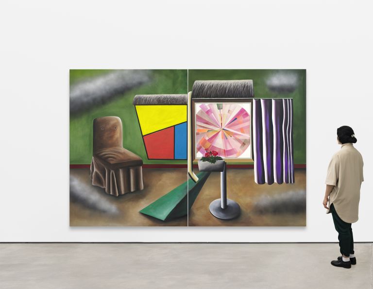 Andreas Schulze
Untitled (Interieur with hairstyle), 2023