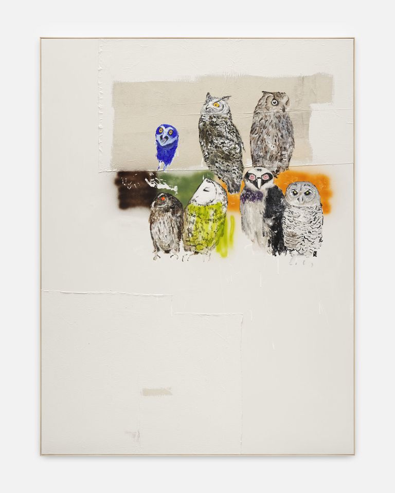 David Ostrowski
Fehlverhalten (Parliament Paintings), 2023
Acrylic, lacquer and cotton on canvas, wood
201 x 151 cm | 79 1/8 x 59 1/2 inches (framed)